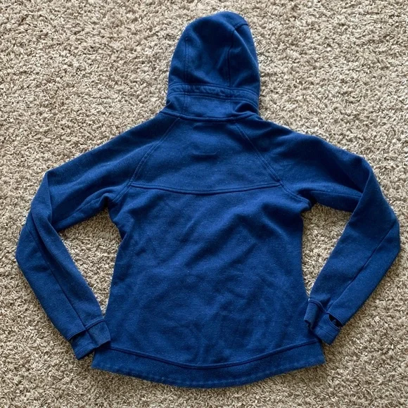 Nike Women’s Royal Blue Hooded Full-Zip Zipper Jacket Size Small - Picture 10 of 10